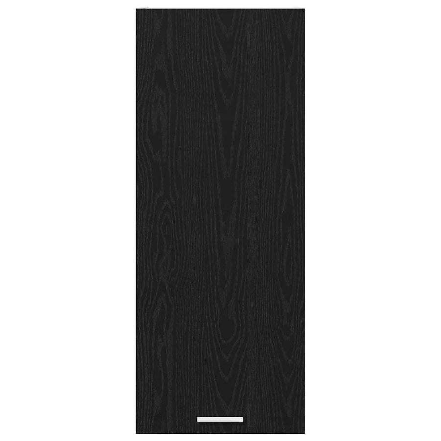 Hangkast Riga Zwart Eiken 40 x 31 x 100 cm Bewerkt hout
