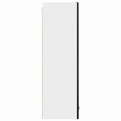 Hangkast Riga Zwart Eiken 40 x 31 x 100 cm Bewerkt hout