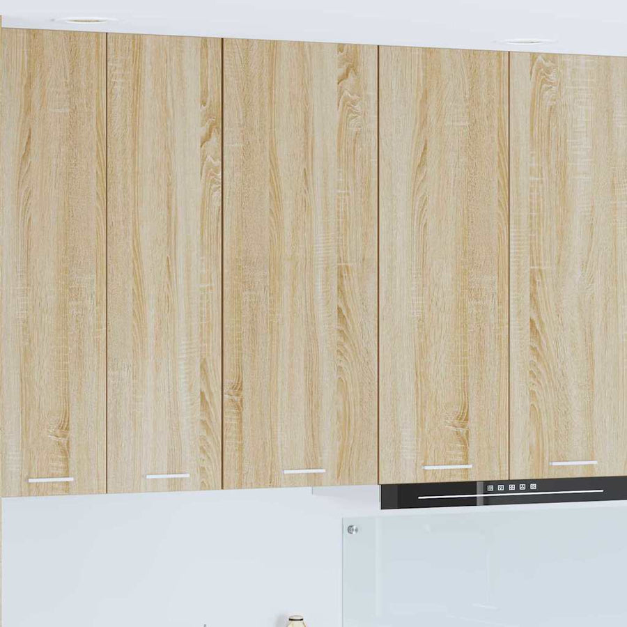 Hangkast Riga Sonoma Eiken 40 x 31 x 100 cm Bewerkt hout