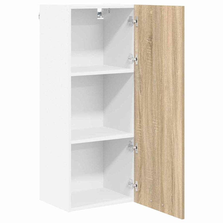 Hangkast Riga Sonoma Eiken 40 x 31 x 100 cm Bewerkt hout