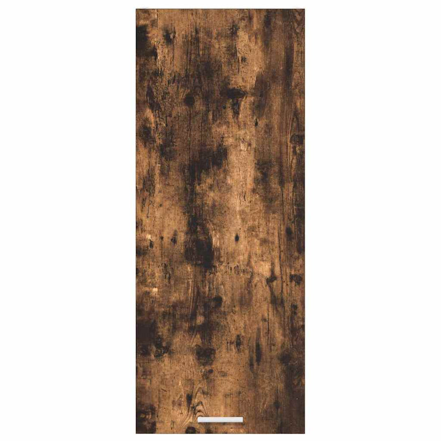 Hangkast Riga Gerookt eiken 40 x 31 x 100 cm Bewerkt hout