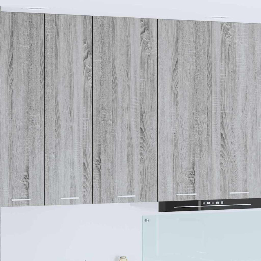 Hangkast Riga Grijs Sonoma 40 x 31 x 100 cm Bewerkt hout