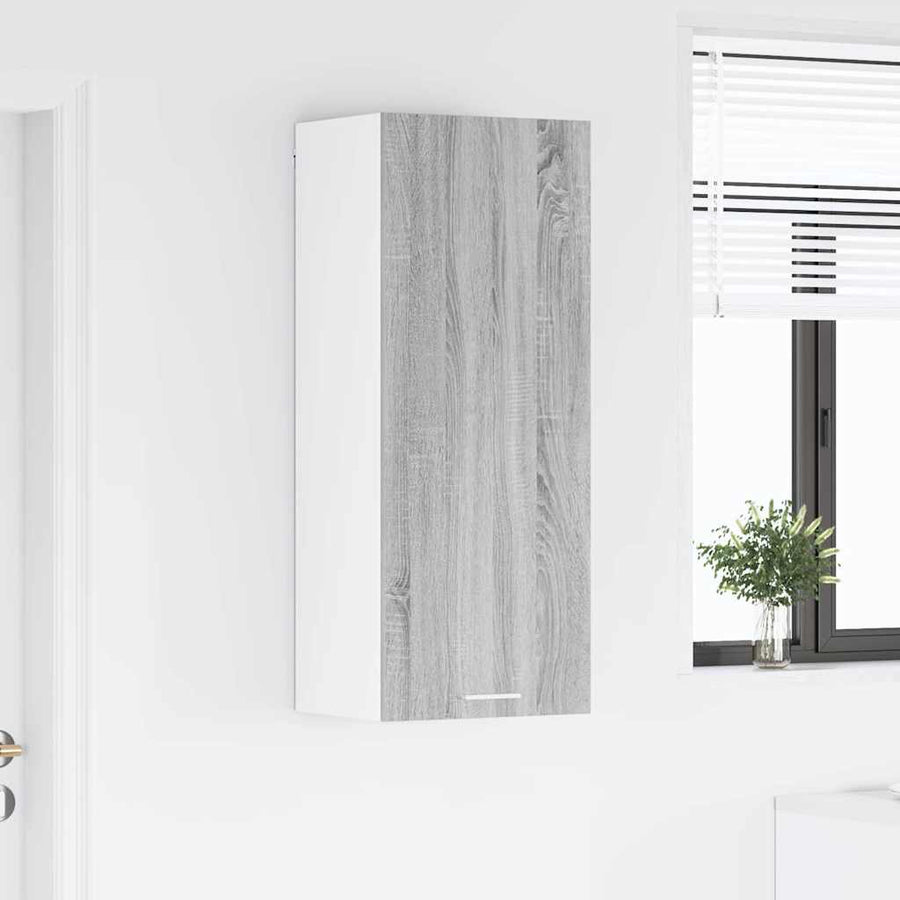 Hangkast Riga Grijs Sonoma 40 x 31 x 100 cm Bewerkt hout