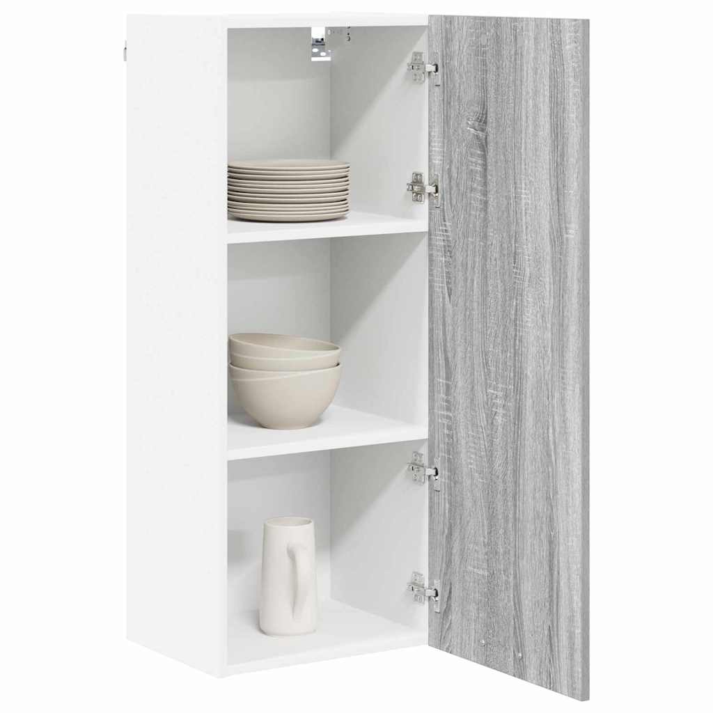 Hangkast Riga Grijs Sonoma 40 x 31 x 100 cm Bewerkt hout