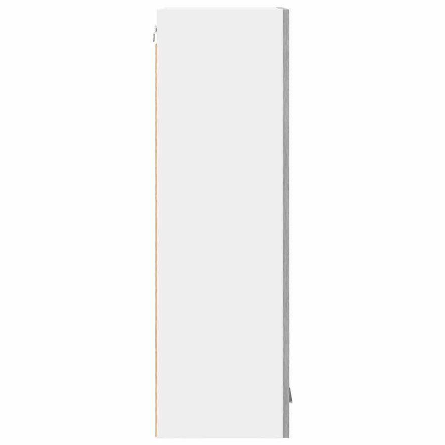 Hangkast Riga Grijs Sonoma 40 x 31 x 100 cm Bewerkt hout