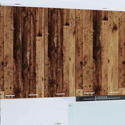 Hangkast 40x31x100 cm bewerkt hout oud hout