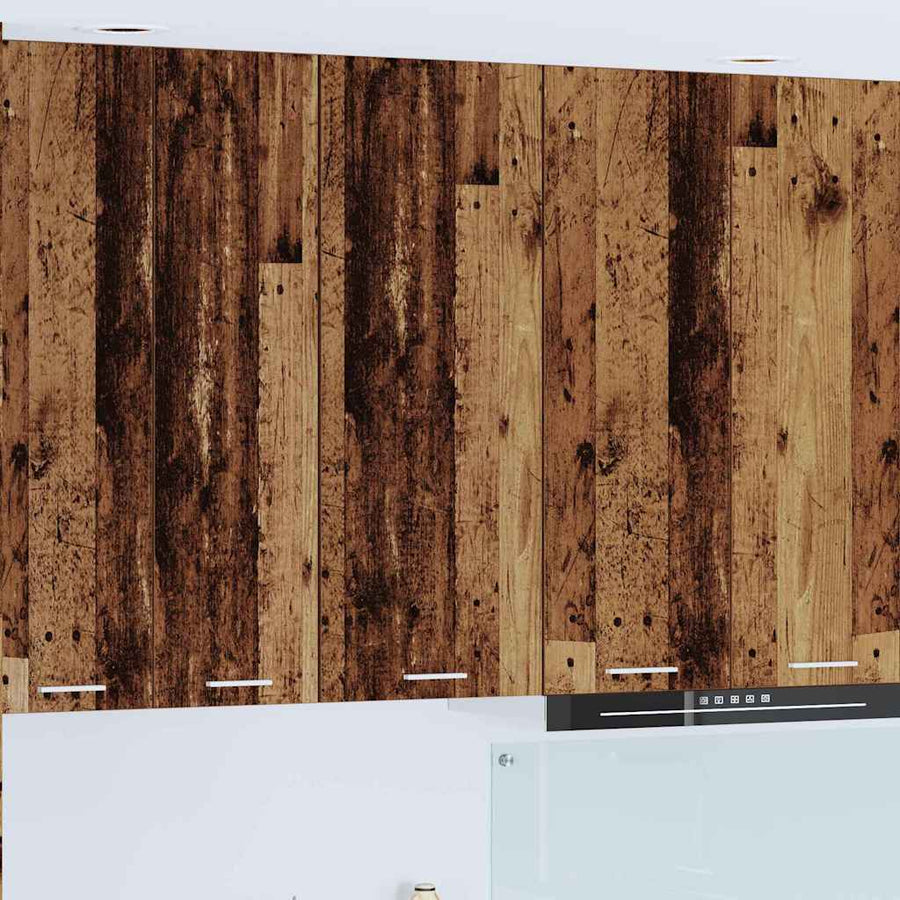 Hangkast met plank Riga Oud Hout 40 x 31 x 100 cm Bewerkt hout
