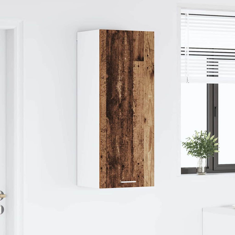 Hangkast met plank Riga Oud Hout 40 x 31 x 100 cm Bewerkt hout