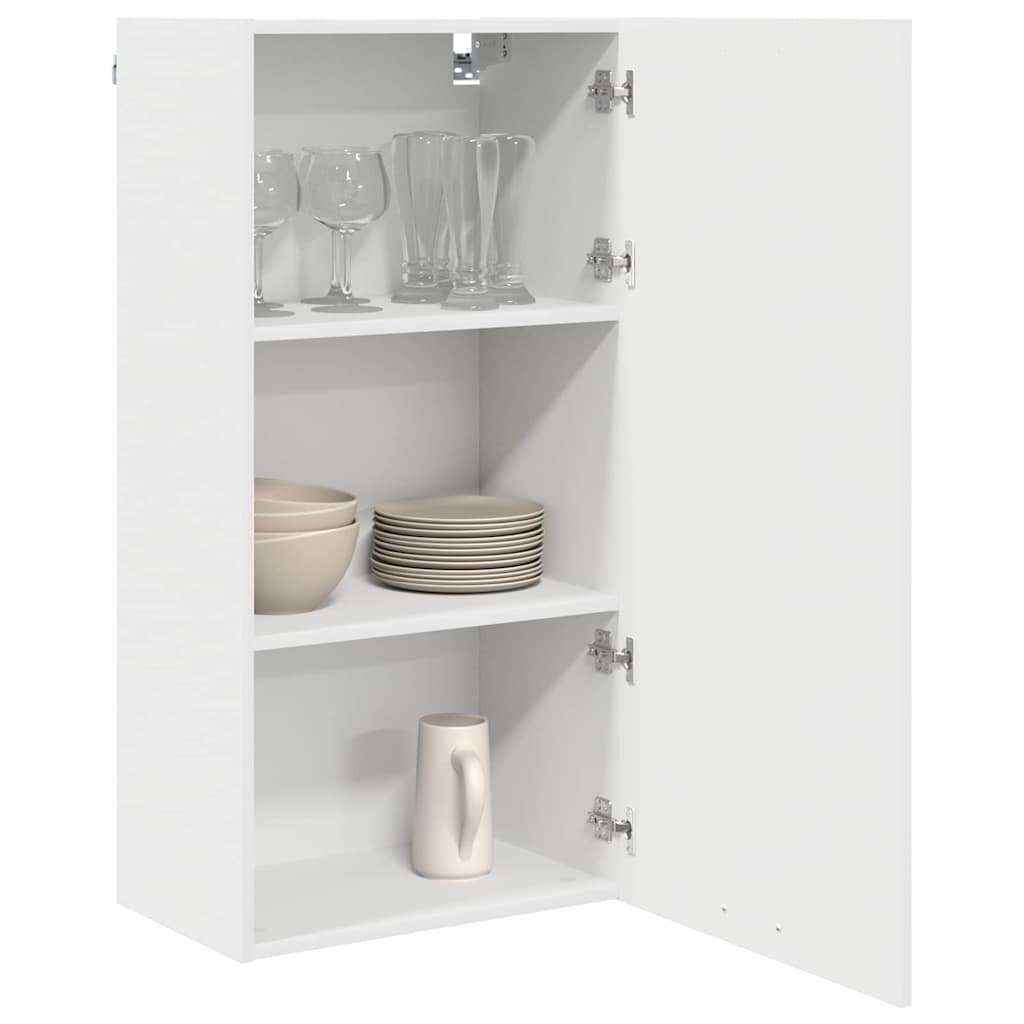 Hangkast met plank Riga Wit 50 x 31 x 100 cm Bewerkt hout