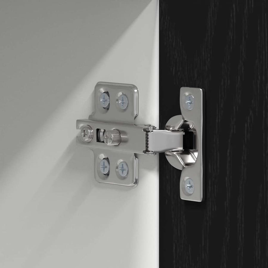 Hangkast Riga Sonoma Eik en Wit 50 x 31 x 100 cm Bewerkt hout
