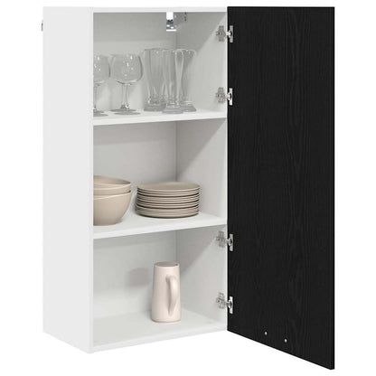 Hangkast Riga Sonoma Eik en Wit 50 x 31 x 100 cm Bewerkt hout