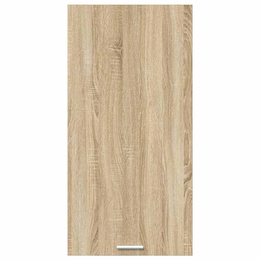 Hangkast Sonoma Eik en Wit 50 x 31 x 100 cm Bewerkt hout