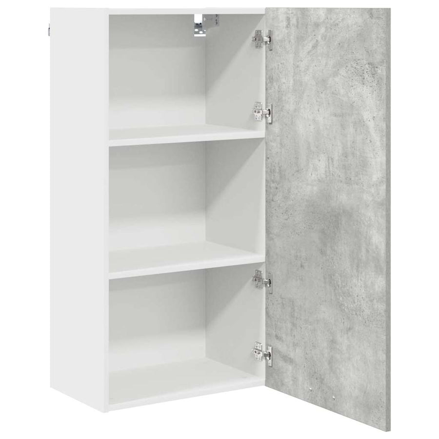 Hangkast Riga Sonoma Eik en Wit 50 x 31 x 100 cm Bewerkt hout