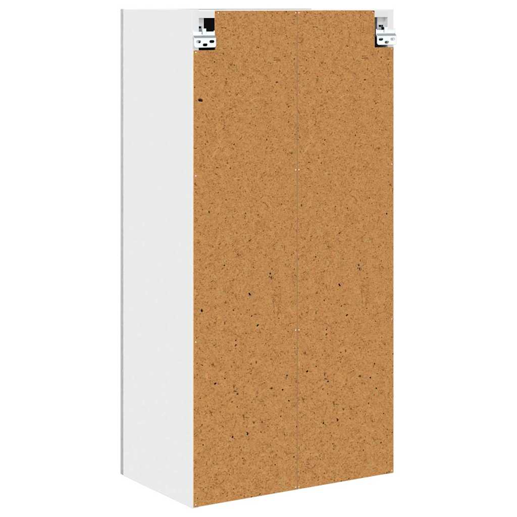 Hangkast Riga Sonoma Eik en Wit 50 x 31 x 100 cm Bewerkt hout