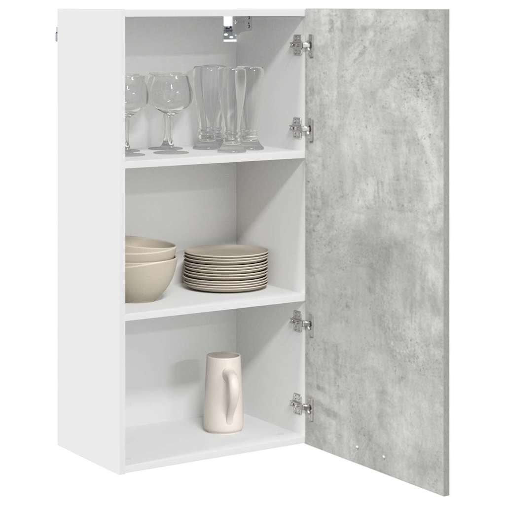 Hangkast Riga Sonoma Eik en Wit 50 x 31 x 100 cm Bewerkt hout