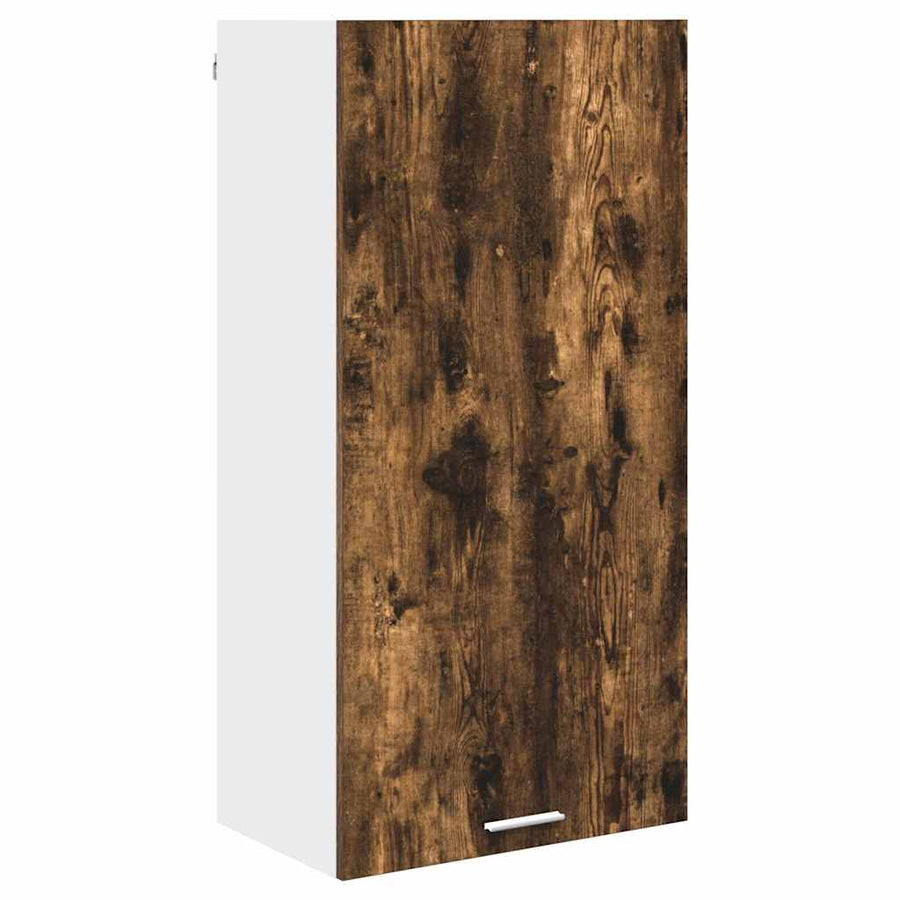 Hangkast Riga Sonoma Eik en Wit 50 x 31 x 100 cm Bewerkt hout