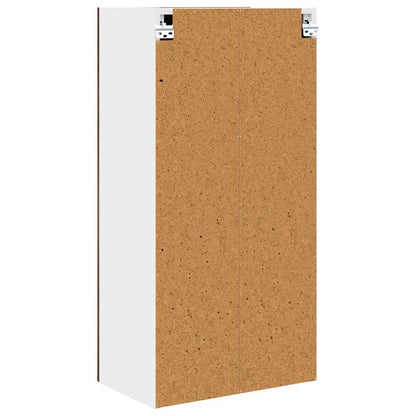 Hangkast Riga Sonoma Eik en Wit 50 x 31 x 100 cm Bewerkt hout