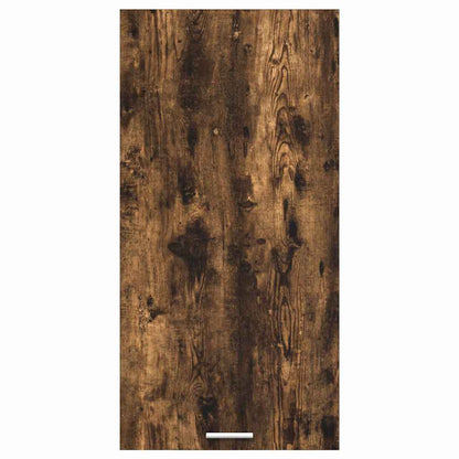 Hangkast Riga Sonoma Eik en Wit 50 x 31 x 100 cm Bewerkt hout