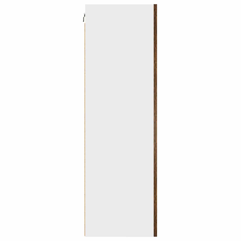 Hangkast Riga Sonoma Eik en Wit 50 x 31 x 100 cm Bewerkt hout