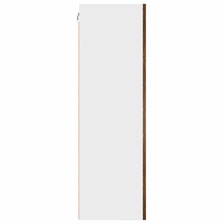 Hangkast Riga Sonoma Eik en Wit 50 x 31 x 100 cm Bewerkt hout