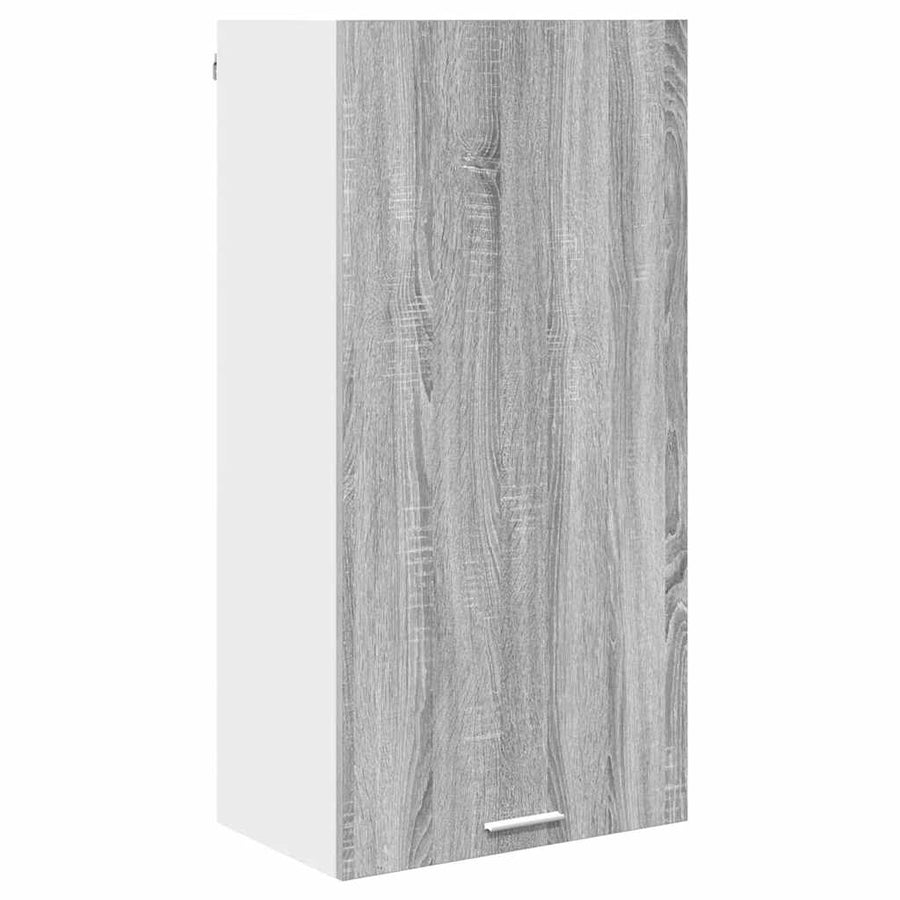 Hangkast Riga Sonoma Eik en Wit 50 x 31 x 100 cm Bewerkt hout