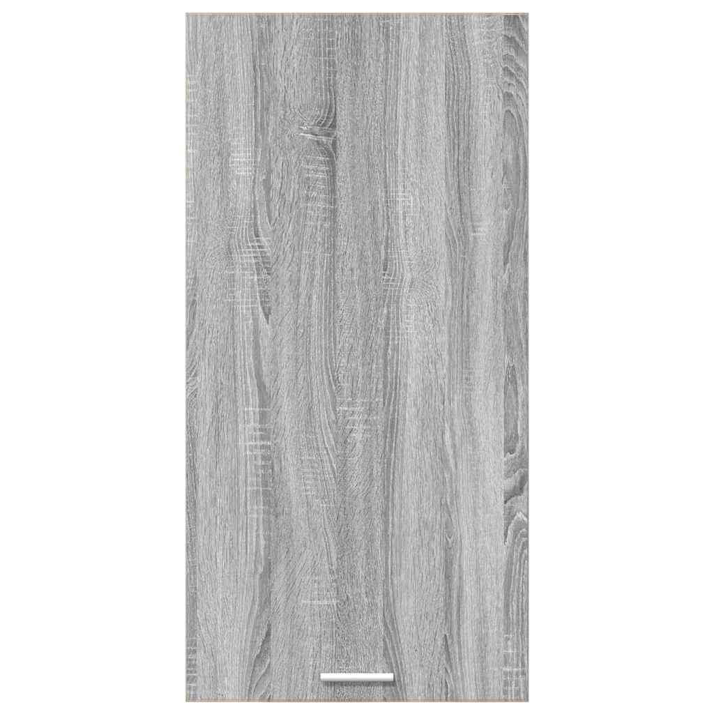 Hangkast Riga Sonoma Eik en Wit 50 x 31 x 100 cm Bewerkt hout