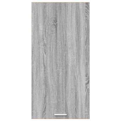 Hangkast Riga Sonoma Eik en Wit 50 x 31 x 100 cm Bewerkt hout