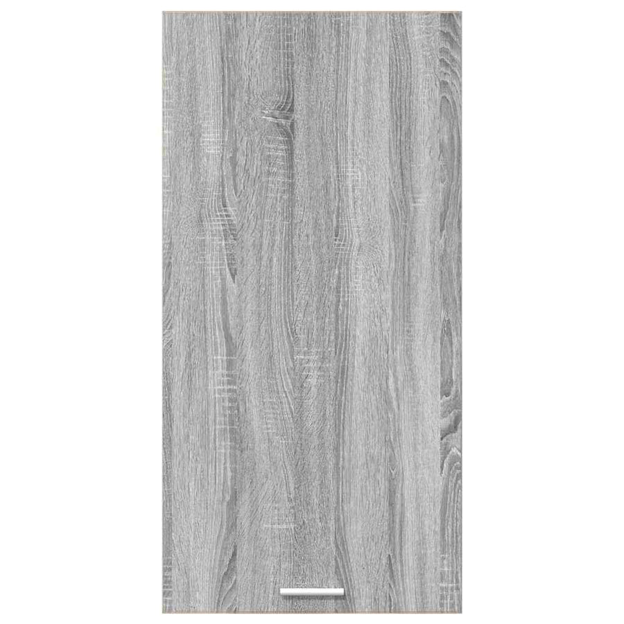 Hangkast Riga Sonoma Eik en Wit 50 x 31 x 100 cm Bewerkt hout