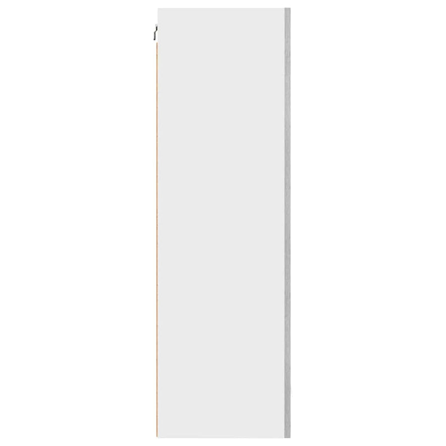 Hangkast Riga Sonoma Eik en Wit 50 x 31 x 100 cm Bewerkt hout