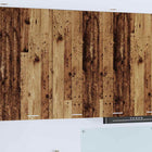 Hangkast 50x31x100 cm bewerkt hout wit sonoma eik