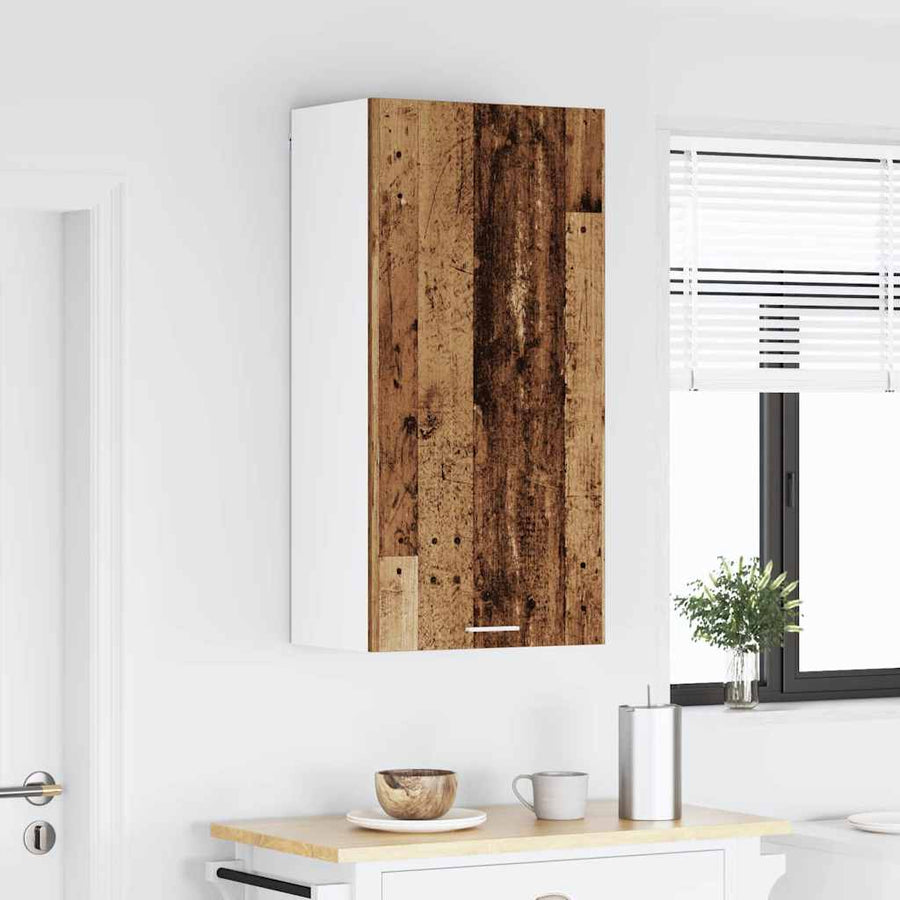Hangkast Riga Sonoma Eik en Wit 50 x 31 x 100 cm Bewerkt hout