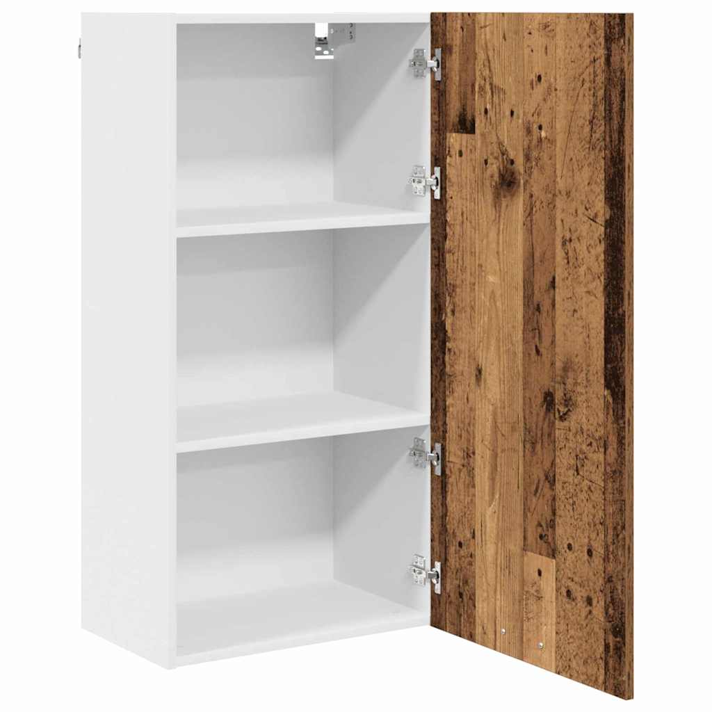 Hangkast Riga Sonoma Eik en Wit 50 x 31 x 100 cm Bewerkt hout