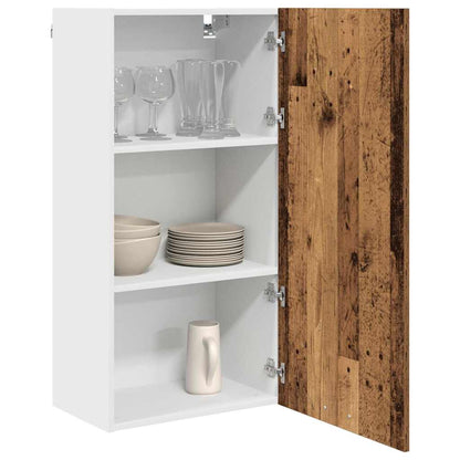 Hangkast Riga Sonoma Eik en Wit 50 x 31 x 100 cm Bewerkt hout