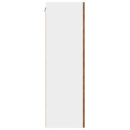Hangkast Riga Sonoma Eik en Wit 50 x 31 x 100 cm Bewerkt hout