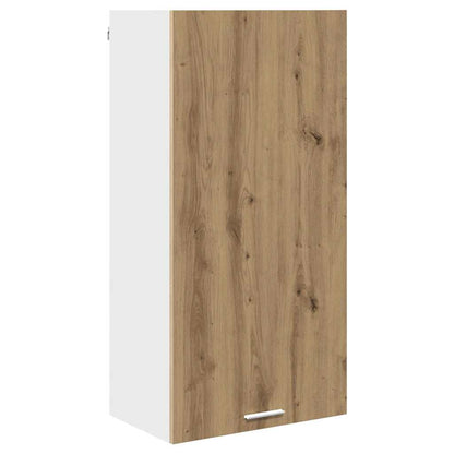 Hangkast Riga Sonoma Eik en Wit 50 x 31 x 100 cm Bewerkt hout