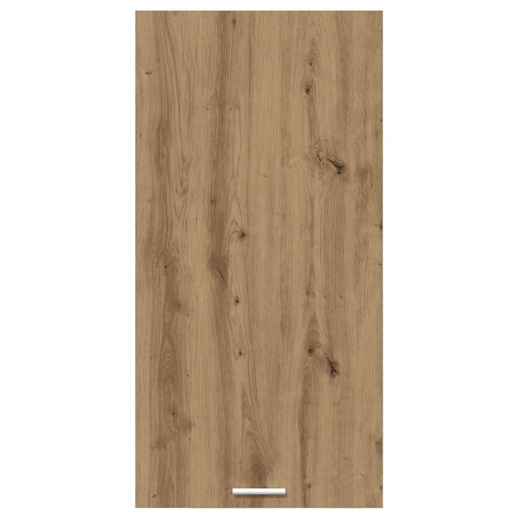 Hangkast Riga Sonoma Eik en Wit 50 x 31 x 100 cm Bewerkt hout