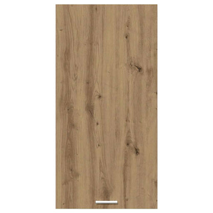 Hangkast Riga Sonoma Eik en Wit 50 x 31 x 100 cm Bewerkt hout