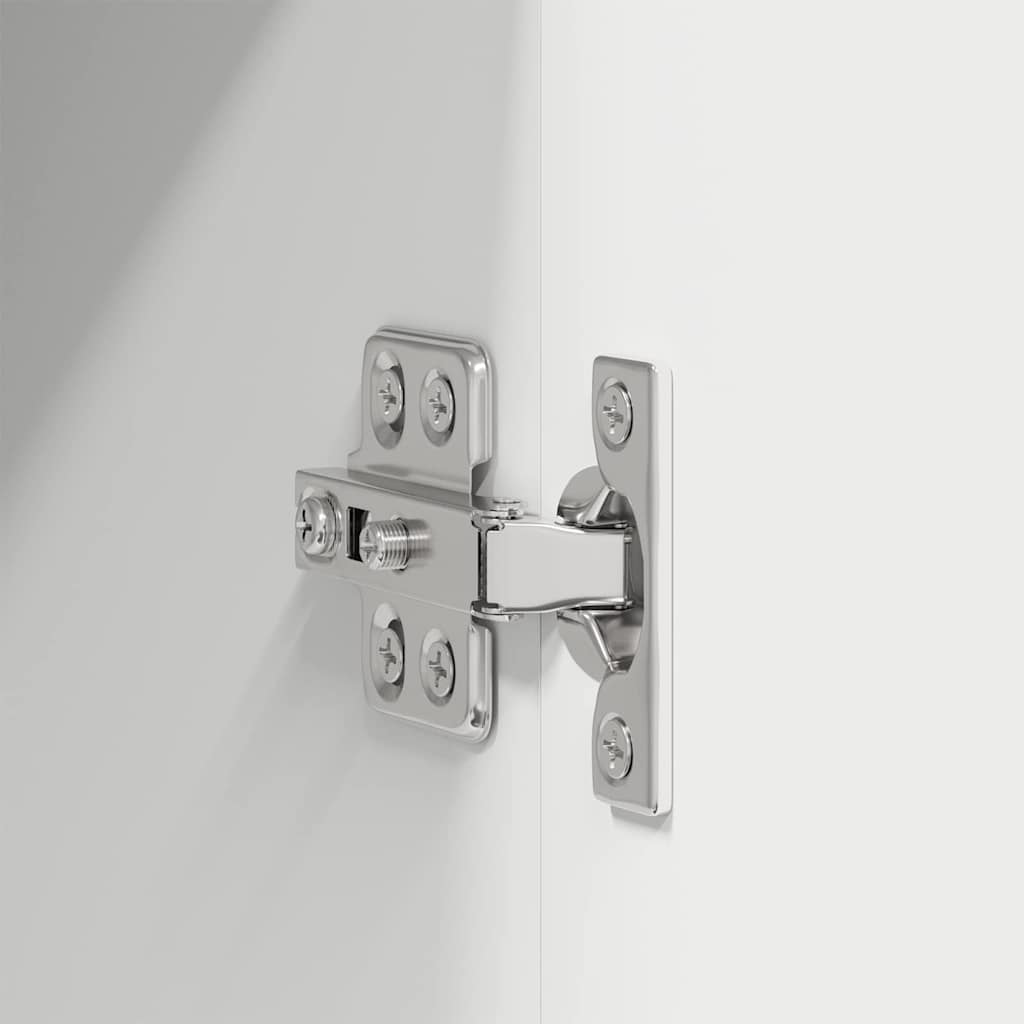 Hangkast met plank Riga Wit 60 x 31 x 100 cm Bewerkt hout