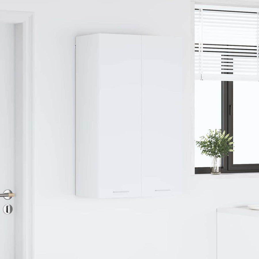 Hangkast met plank Riga Wit 60 x 31 x 100 cm Bewerkt hout
