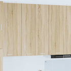 Hangkast 60x31x100 cm sonoma eiken bewerkt hout