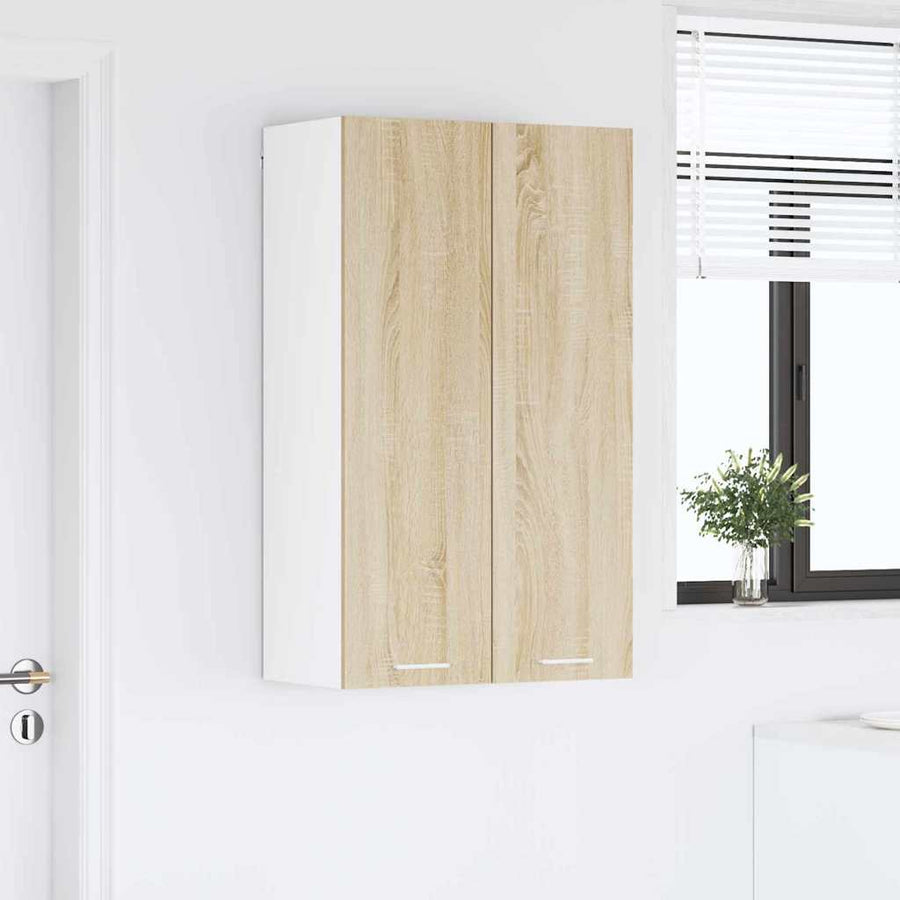 Hangkast Riga Sonoma Eiken 60 x 31 x 100 cm Bewerkt hout