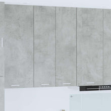 Hangkast Riga Beton Grijs 60 x 31 x 100 cm Bewerkt hout