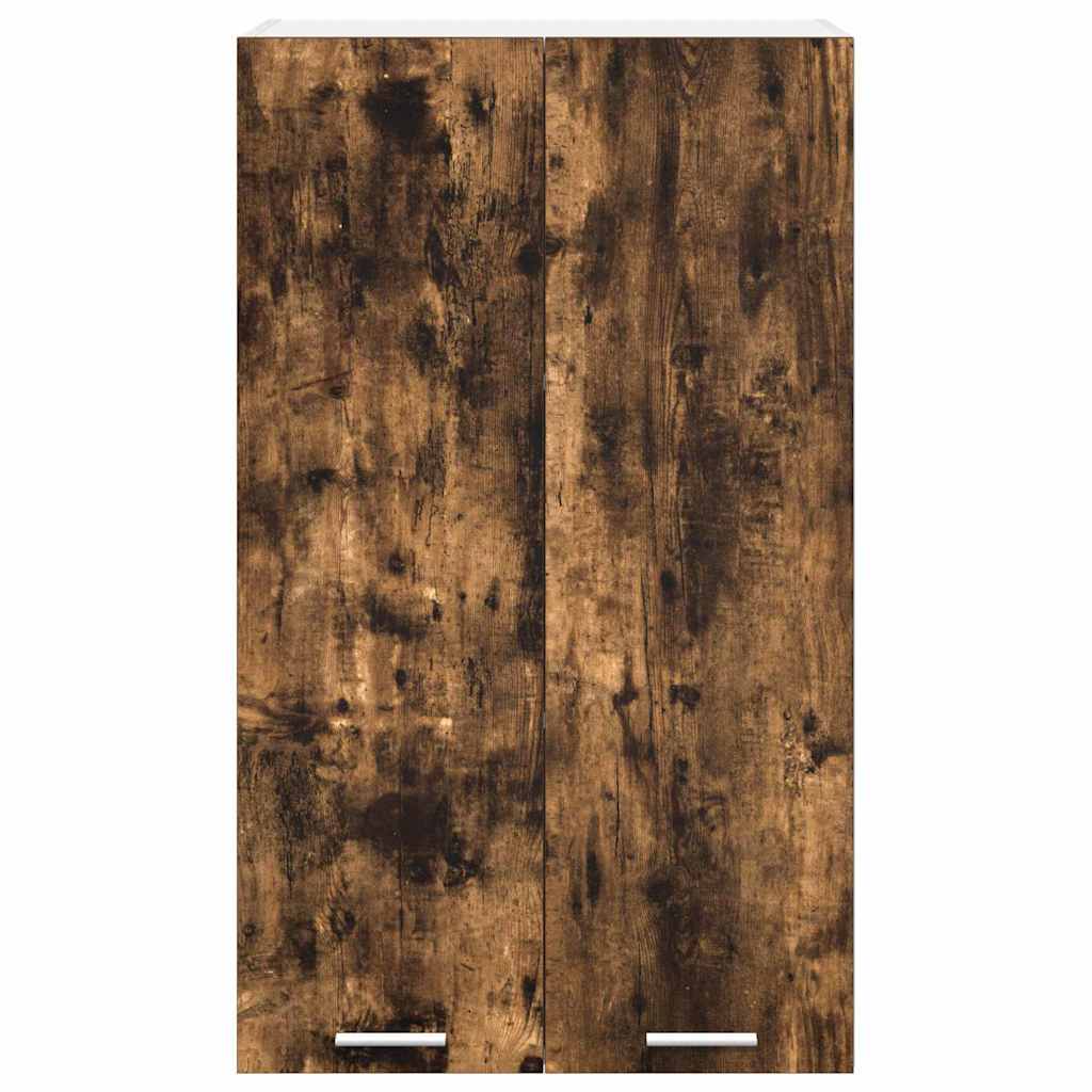 Hangkast Riga Gerookt eiken 60 x 31 x 100 cm Bewerkt hout