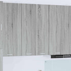 Hangkast 60x31x100 cm grijs sonoma bewerkt hout