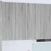 Hangkast 60x31x100 cm grijs sonoma bewerkt hout