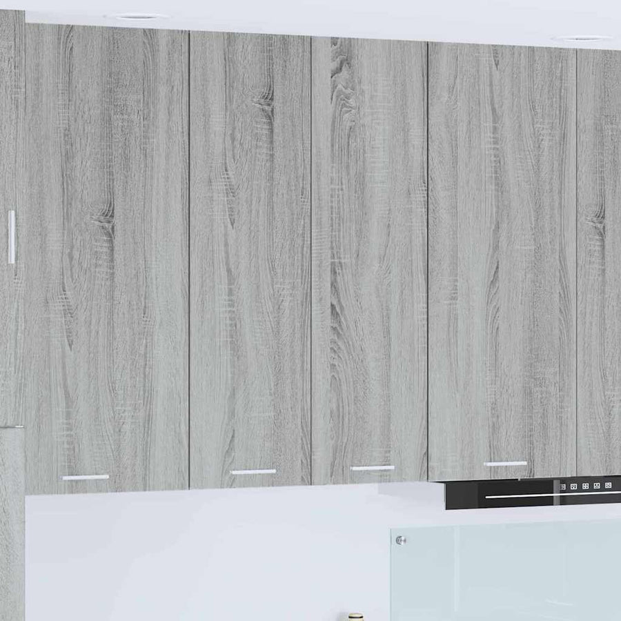 Hangkast Riga Grijs Sonoma 60 x 31 x 100 cm Bewerkt hout