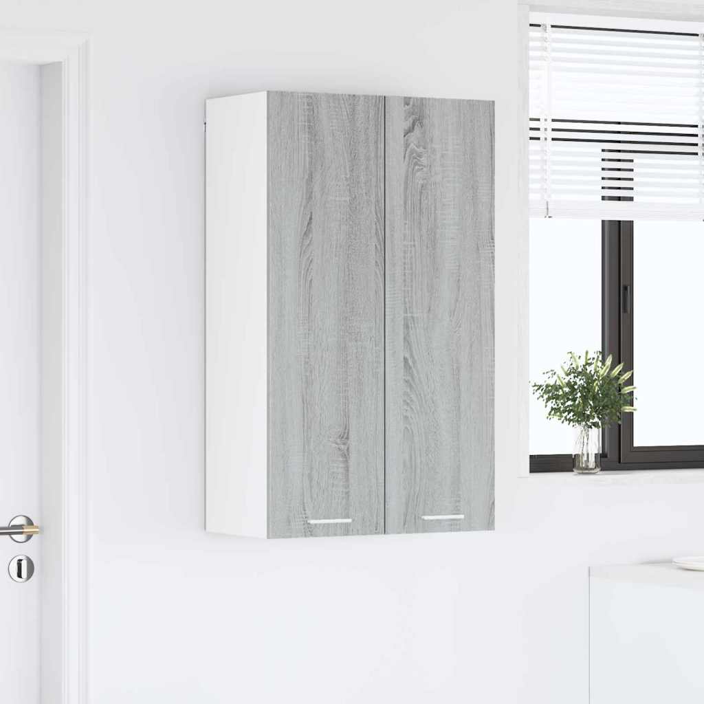 Hangkast Riga Grijs Sonoma 60 x 31 x 100 cm Bewerkt hout