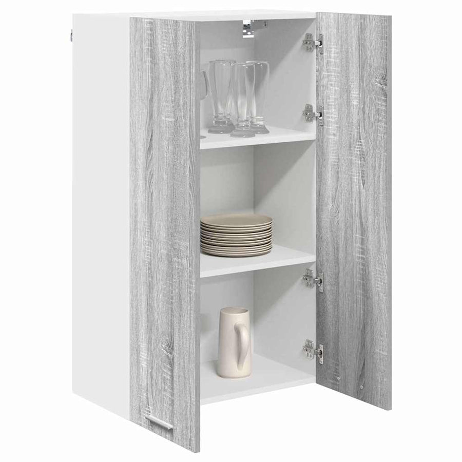 Hangkast Riga Grijs Sonoma 60 x 31 x 100 cm Bewerkt hout