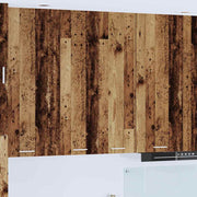 Hangkast 60x31x100 cm bewerkt hout oud hout