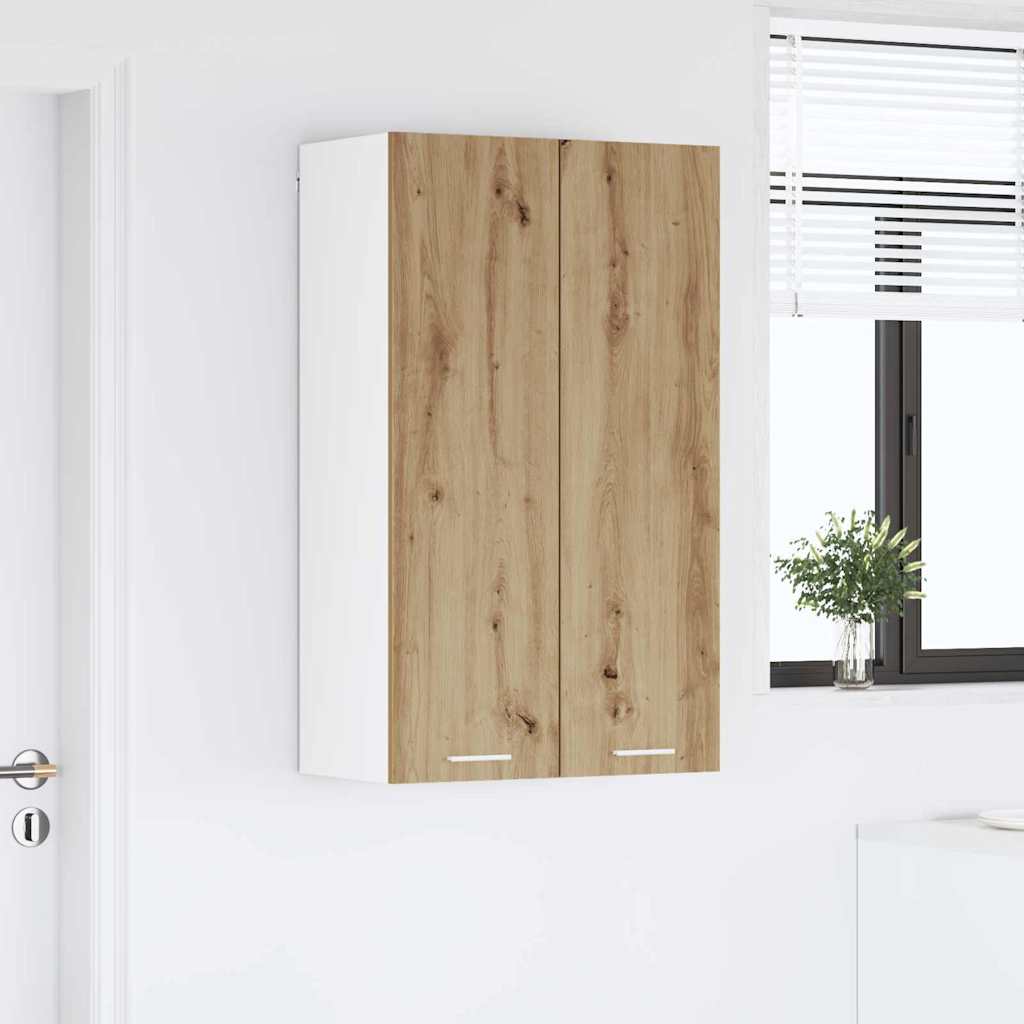 Hangkast Riga Artisan Eiken 60 x 31 x 100 cm Bewerkt hout